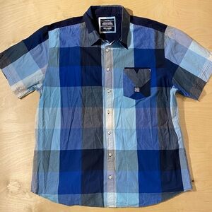 Parish Nation Multicolor Plaid Men's Shirt 4XL (OV)